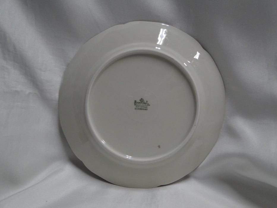 Rosenthal R53, Diplomat Pink Rose Florals, Sanssouci: Salad Plate, 8"