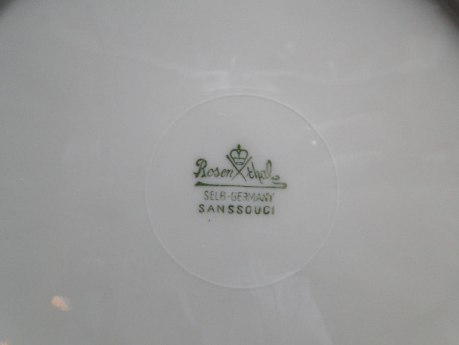 Rosenthal R53, Diplomat Pink Rose Florals, Sanssouci: Salad Plate, 8"