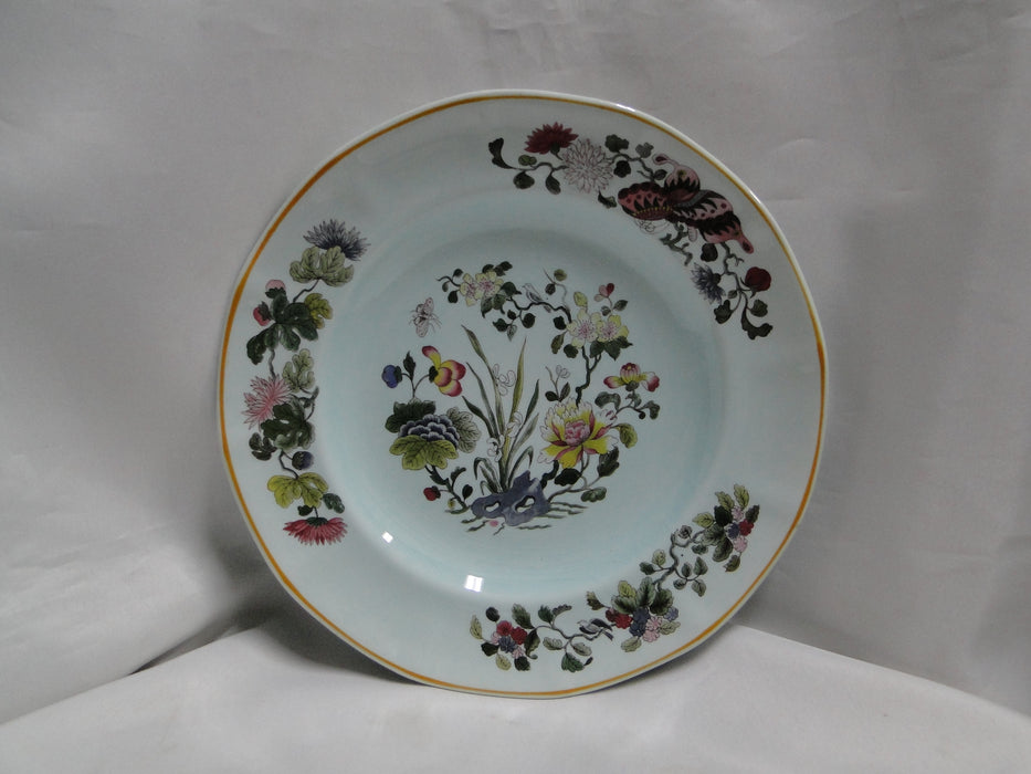 Adams Ming Jade, Calyx Ware, Flowers: Salad Plate (s), 8 1/4", Crazing