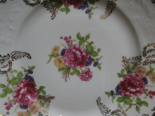 Rosenthal R53, Diplomat Pink Rose Florals, Sanssouci: Bread Plate, 6 1/4"