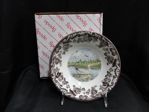 Spode Woodland Snow Goose: NEW Ascot Salad / Soup Bowl, 8", Box