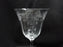 Lenox Castle Garden Crystal, Etched: Water or Wine Goblet (s), 7 5/8" Tall