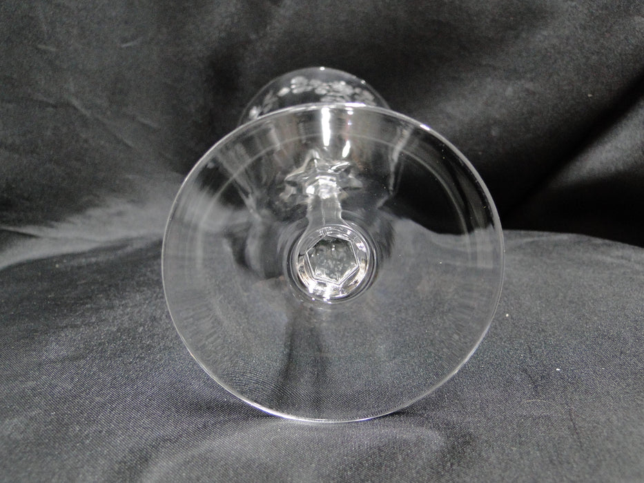 Lenox Castle Garden Crystal, Etched: Water or Wine Goblet (s), 7 5/8" Tall