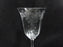 Lenox Castle Garden Crystal, Etched: Wine (s), 6 3/4" Tall