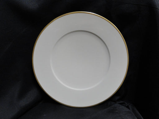 Anna Weatherly, Cream w/ Gold Trim, Smooth Edge: Charger Plate, 12 5/8"