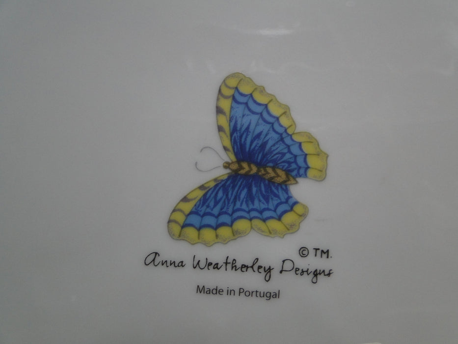 Anna Weatherly, Cream w/ Gold Trim, Smooth Edge: Charger Plate, 12 5/8"