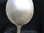 National Silver Holiday Silverplate Flatware: Salad Serving Spoon & Fork, As Is
