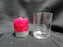 Lenox China Jewels Christmas: 2-Piece Santa Votive & Candle, 6 1/8"
