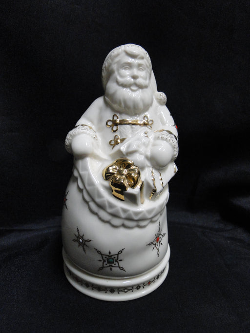 Lenox China Jewels Christmas: 2-Piece Santa Votive & Candle, 6 1/8"