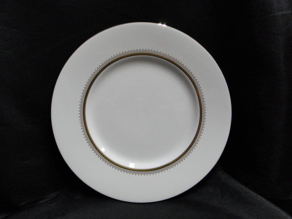 Wedgwood Vera Wang Golden Grosgrain: Luncheon Plate, 8 7/8"
