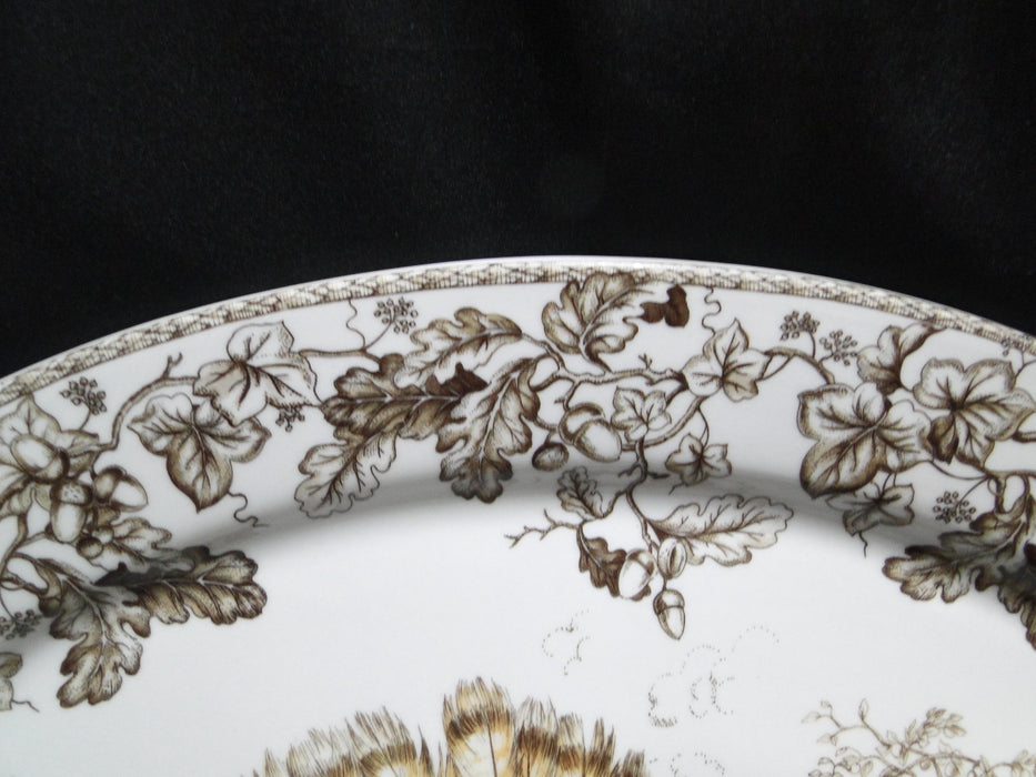 Willams Sonoma Plymouth, Turkey, Vine: Oval Serving Platter, 19" x 14 7/8"