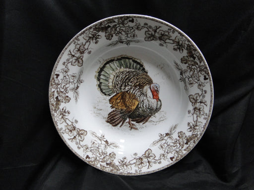 Willams Sonoma Plymouth, Turkey, Vine: Round Serving Bowl, 13 1/8" x 3 1/4"