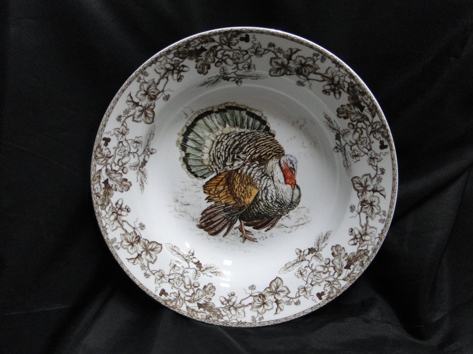 Willams Sonoma Plymouth, Turkey, Vine: Round Serving Bowl, 13 1/8" x 3 1/4"