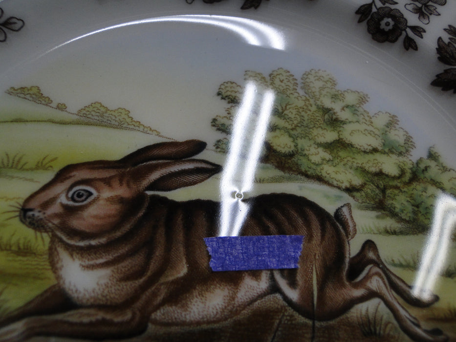 Spode Woodland Rabbit, Bunny, England: Salad Plate (s), 7 3/4", Flaw