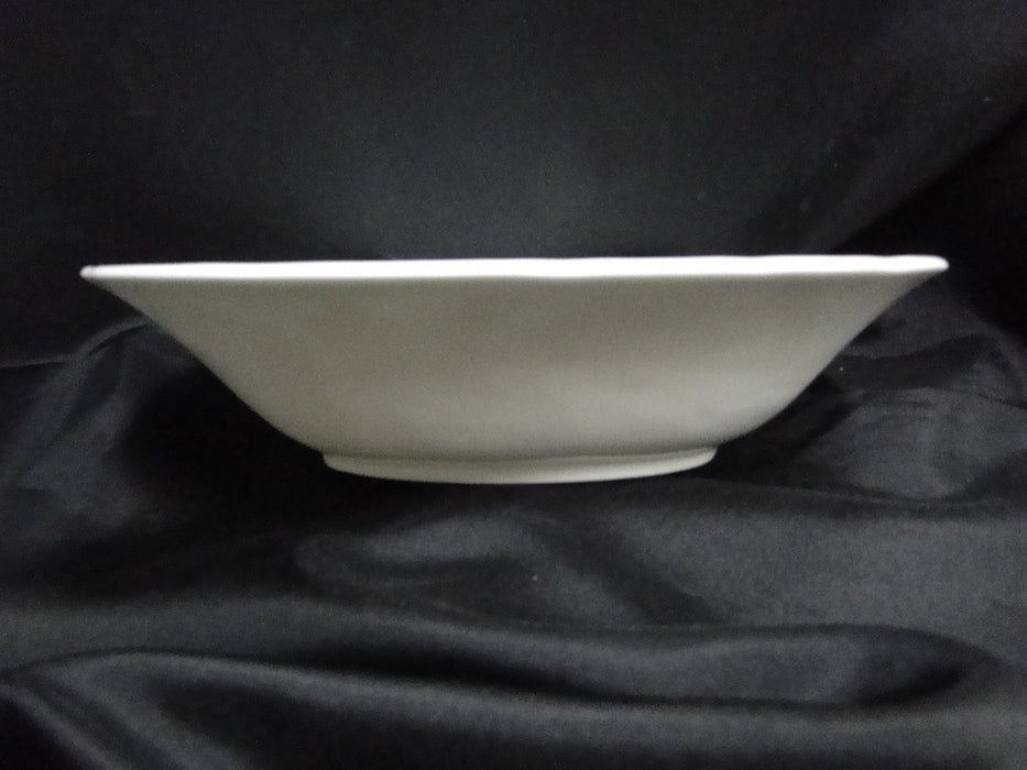 Wedgwood Strawberry and Vine, White, Bone: Oval Serving Bowl, 10" x 8"