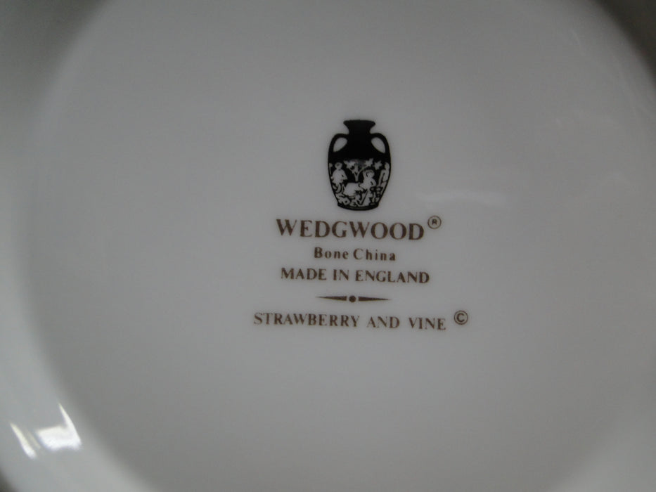 Wedgwood Strawberry and Vine, White, Bone: Round Serving Bowl w/ Lid