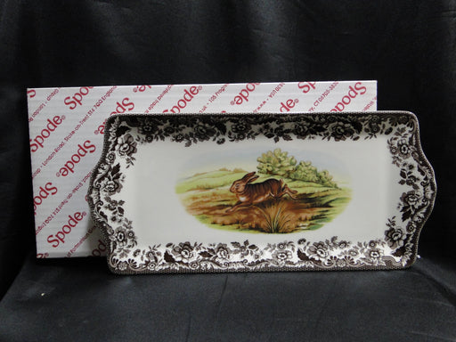 Spode Woodland Rabbit, Bunny: NEW Sandwich Tray, 13 1/2", Box