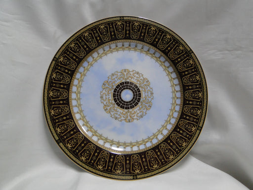 Bernardaud Grand Versailles, Rust Rim, Gold Design: Charger Plate, 11 5/8"