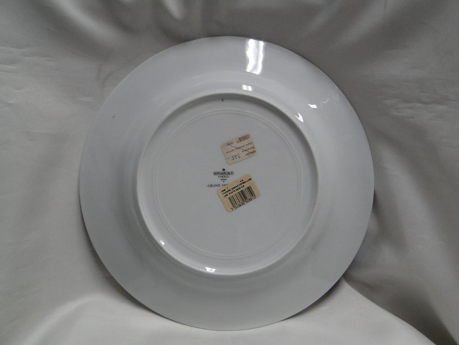 Bernardaud Grand Versailles, Rust Rim, Gold Design: Charger Plate, 11 5/8"
