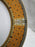 Bernardaud Grand Versailles, Orange Rim, Gold Design: Dinner Plate (s), 10 1/4"