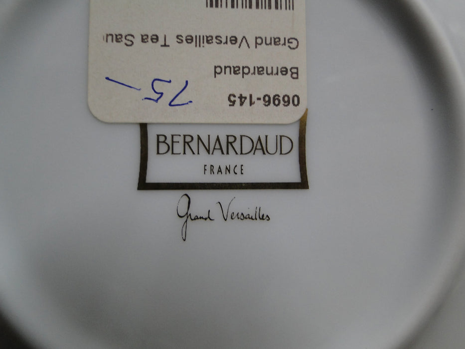 Bernardaud Grand Versailles, Rust Rim, Gold Design: 5 1/2" Saucer (s) Only