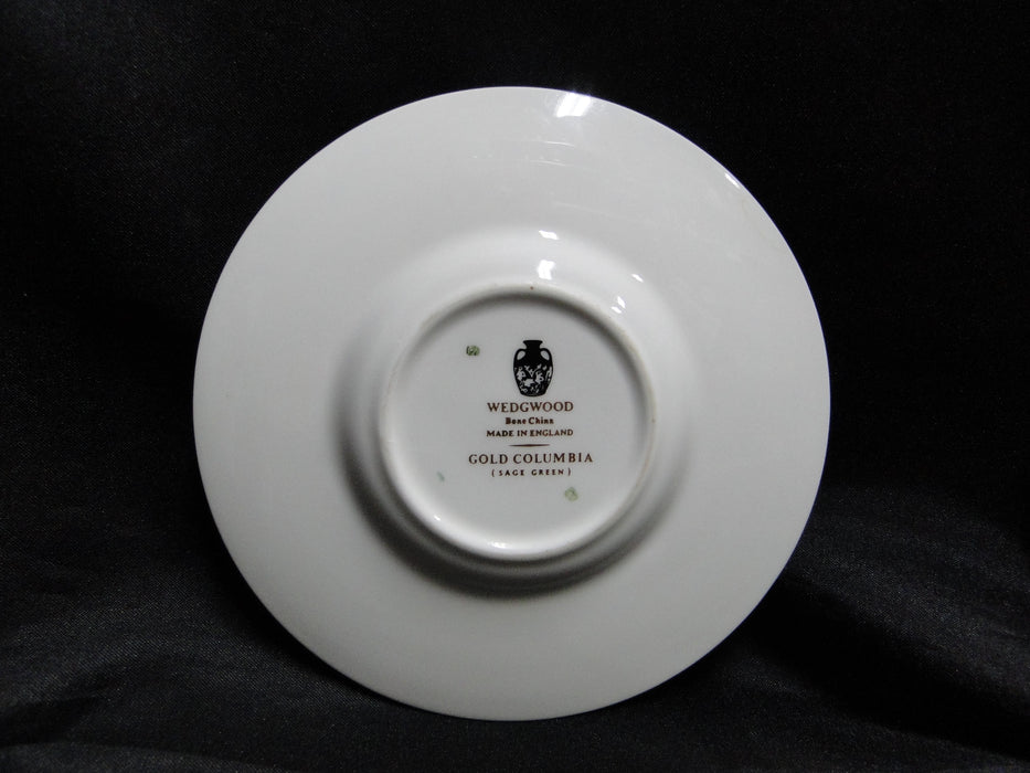 Wedgwood Gold Columbia, Sage Green, Gold Griffons: Demi Cup & Saucer Set