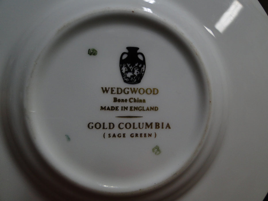 Wedgwood Gold Columbia, Sage Green, Gold Griffons: Demi Cup & Saucer Set