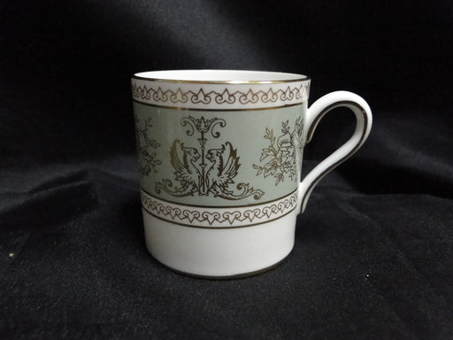 Wedgwood Gold Columbia, Sage Green, Gold Griffons: Demi Cup & Saucer Set