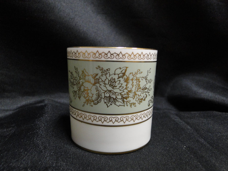 Wedgwood Gold Columbia, Sage Green, Gold Griffons: Demi Cup & Saucer Set
