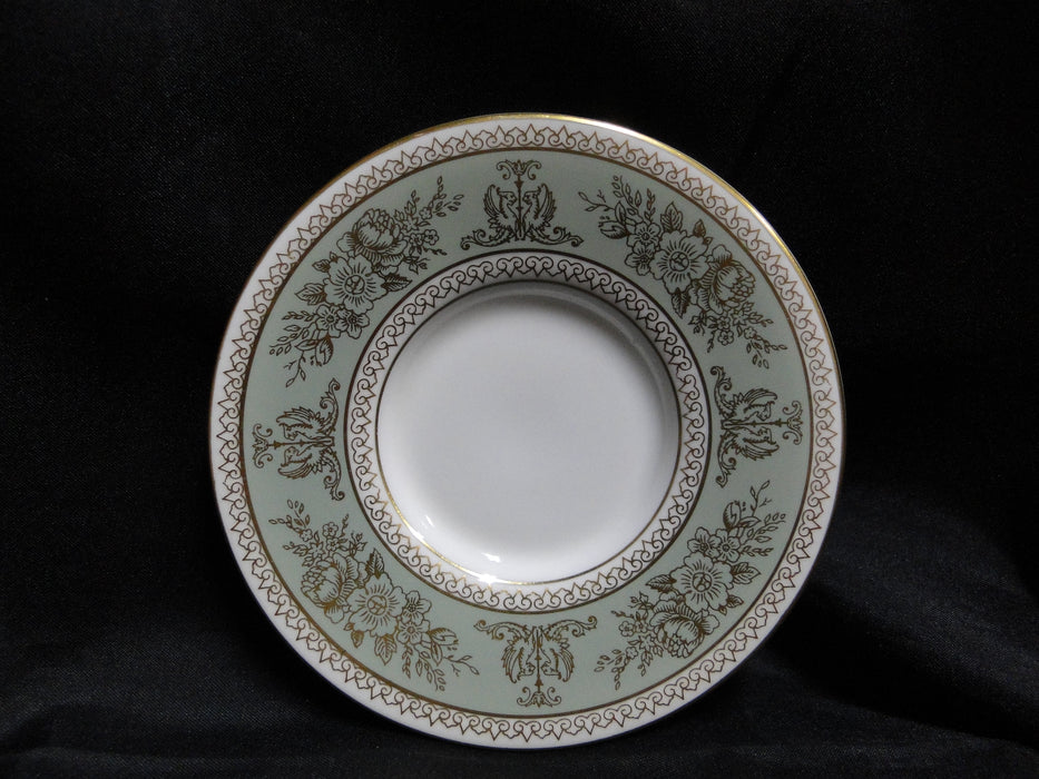 Wedgwood Gold Columbia, Sage Green, Gold Griffons: Demi Cup & Saucer Set