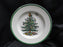 Spode Christmas Tree, Green Trim, England: 2-Tier Serving Tray, Green Trim Loss
