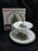 Spode Christmas Tree, Green Trim, England: 2-Tier Serving Tray, Green Trim Loss