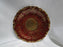 ALKA Burgund, Gold Leaves on Red Band: Demitasse Cup & Saucer Set, 1 3/4"