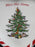 Spode Christmas Tree, Peppermint: "Bless this Home" Heart Plate, 7 3/4", Box