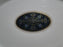 Royal Doulton Carlyle: Blue Flowers, Teal Band, Gold: Serving Platter, 13 1/2"