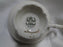 ALKA Burgund, Gold Leaves on Cobalt Band: Demitasse Cup & Saucer Set, 1 3/4"