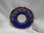 ALKA Burgund, Gold Leaves on Cobalt Band: Demitasse Cup & Saucer Set, 1 3/4"