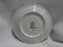 ALKA Burgund, Gold Leaves on Cobalt Band: Demitasse Cup & Saucer Set, 1 3/4"