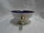 ALKA Burgund, Gold Leaves on Cobalt Band: Demitasse Cup & Saucer Set, 1 3/4"