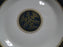 Royal Doulton Carlyle: Blue Flowers, Teal Band, Gold: Bread Plate (s), 6 5/8"