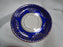 ALKA Gold Florals & Lattice on Cobalt Band: Demitasse Cup & Saucer Set, 1 7/8"