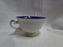 ALKA Gold Florals & Lattice on Cobalt Band: Demitasse Cup & Saucer Set, 1 7/8"