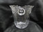 Clear w/ Cut Fan & Swag Design: Ice Bucket, 7 3/8" -- MG#051