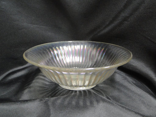 Opalescent w/ Ribbed Sides: Round Serving Bowl, 9 7/8", As Is -  MG#068