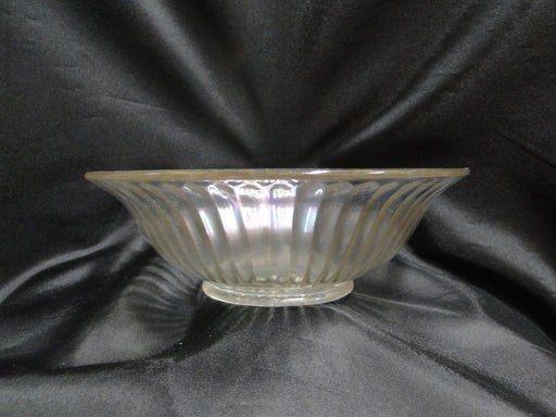 Opalescent w/ Ribbed Sides: Round Serving Bowl, 9 7/8", As Is -  MG#068