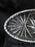 Clear, Cut Fans & Star, Thumbprint Edge: Oval Relish Dish, 11" x 5", MG#084