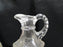 Glass Cruet No Stopper, Six Sided, Diamond Pattern, 7 1/2" Tall, As Is, MG#130