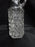 Glass Cruet No Stopper, Six Sided, Diamond Pattern, 7 1/2" Tall, As Is, MG#130