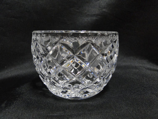 Clear Pressed Glass: Sugar Bowl & Lid w/ Spoon, 6" --  MG#220