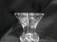 Clear, Cut Crystal: 3-Toed Vase, 4 3/4" x 5 7/8" Tall --  MG#225